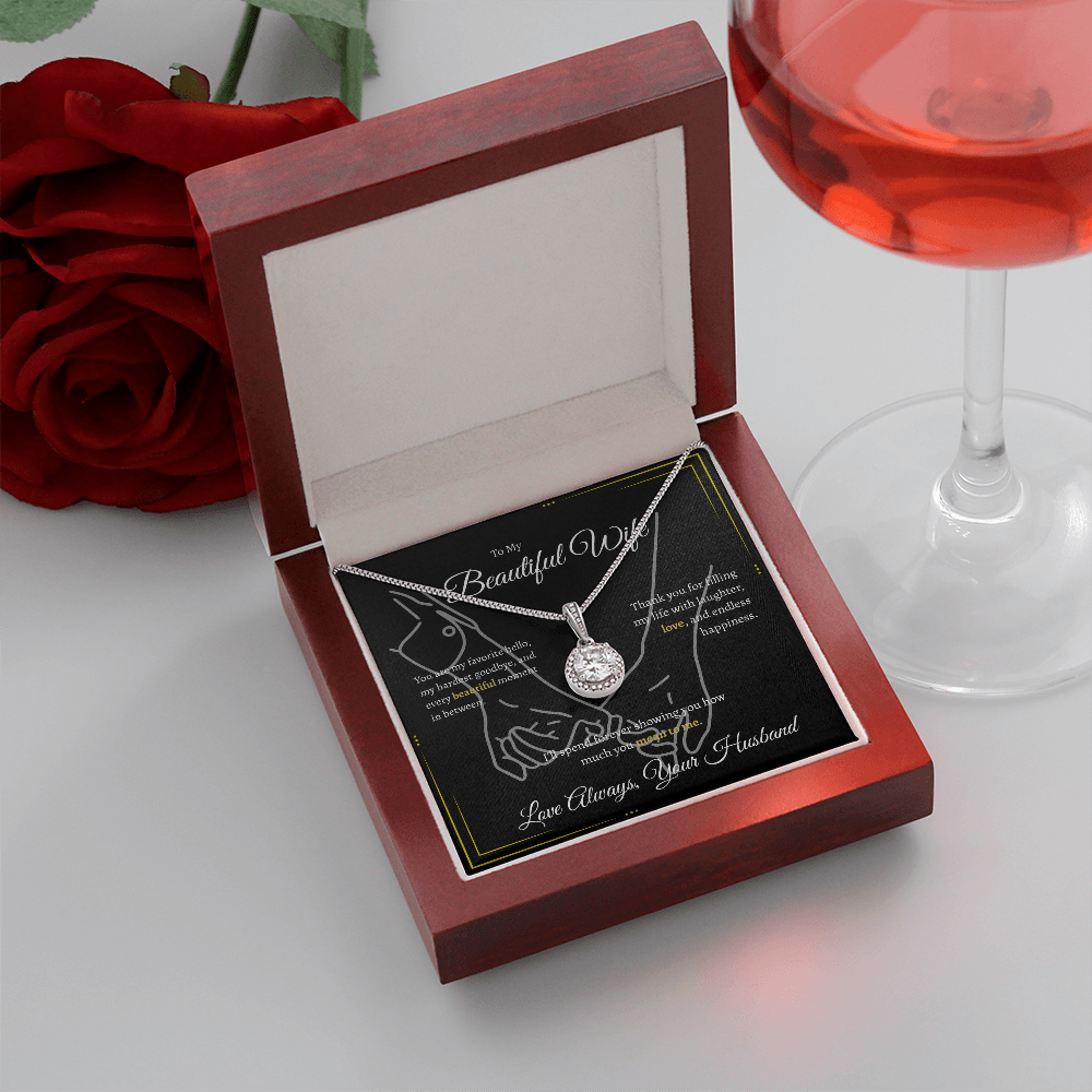 To My Beautiful Wife | Eternal Hope Necklace
