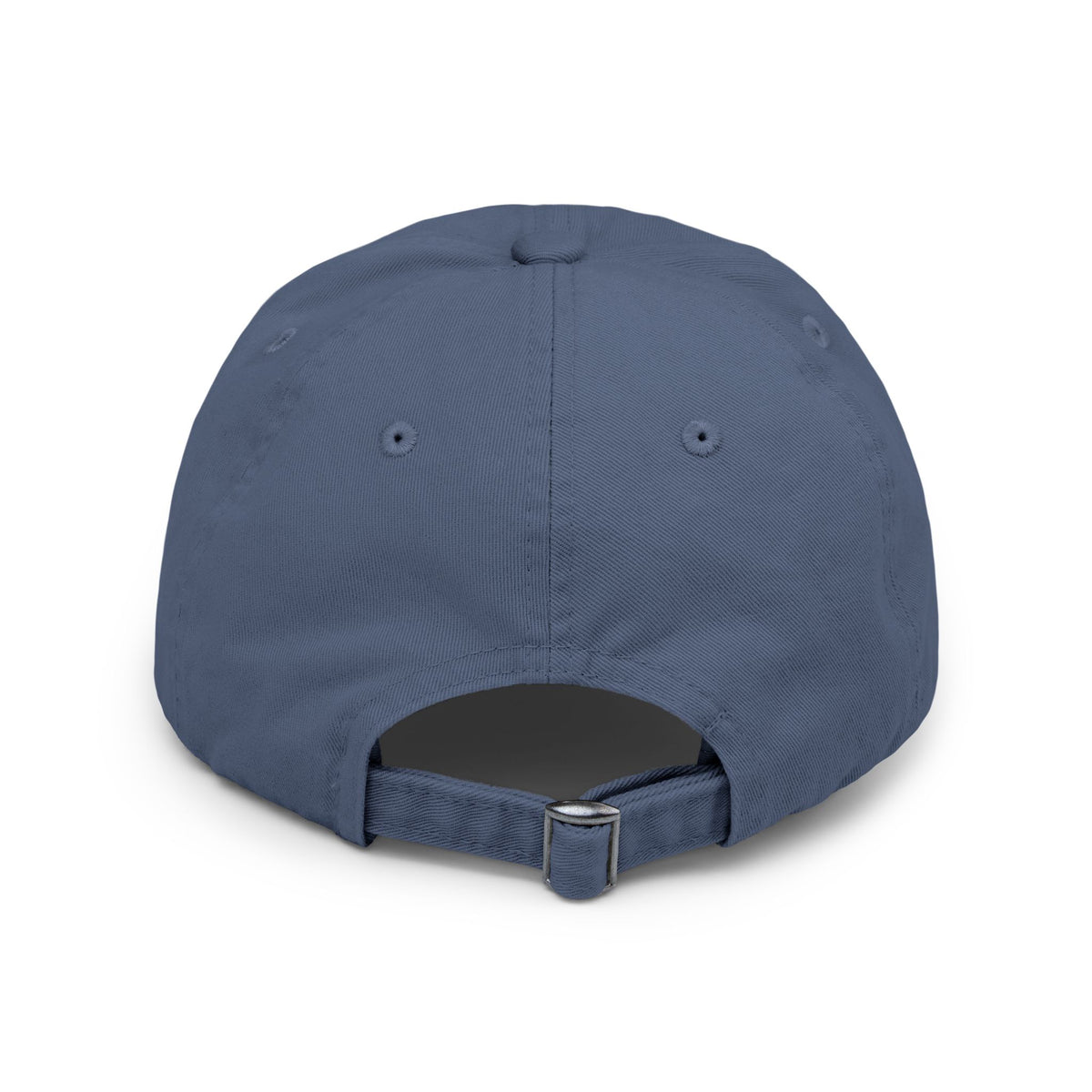 Distressed Cap — Flaming Skull with Rose