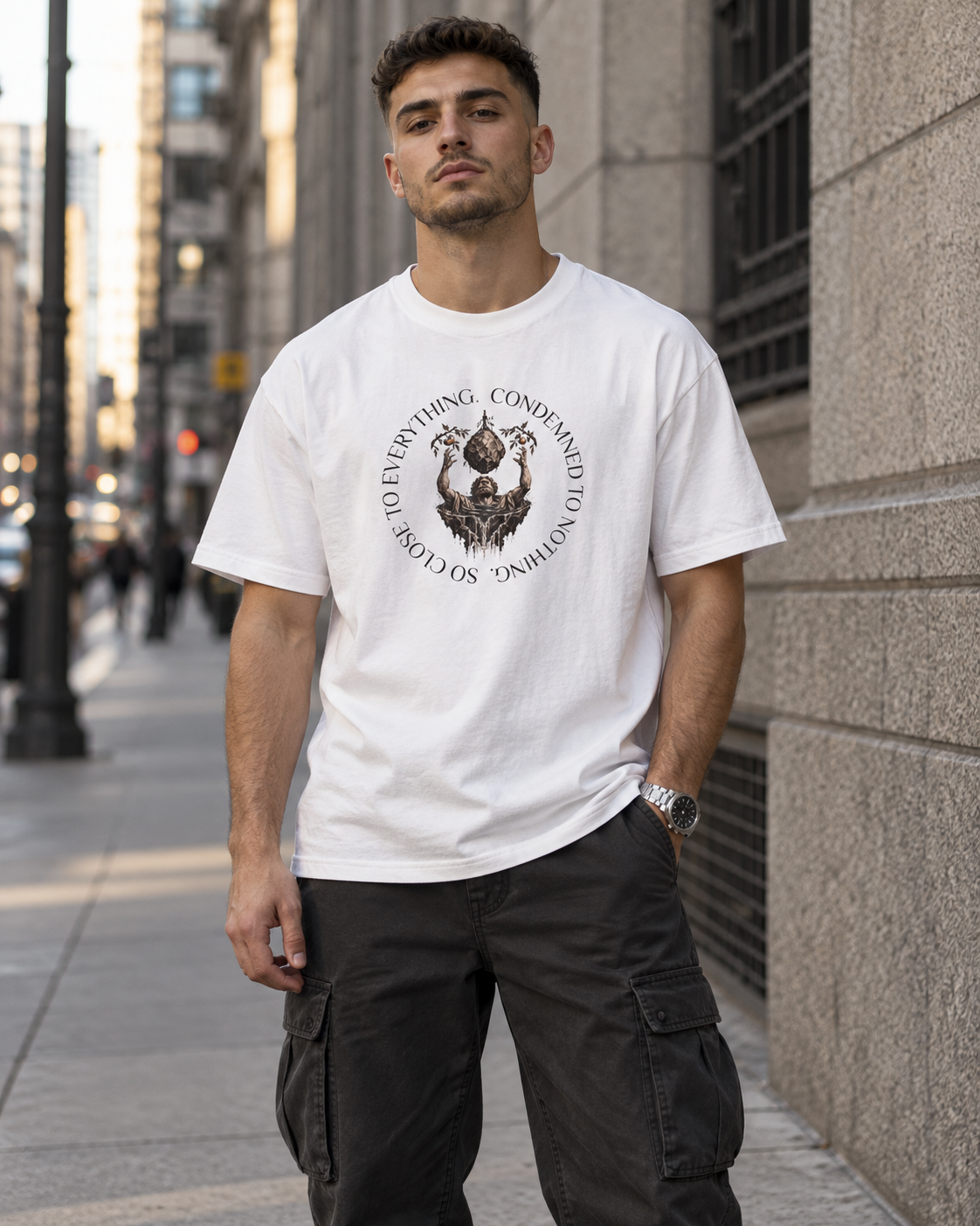 So close to Everything, Condemned to Nothing. | Art Graphic T-Shirt