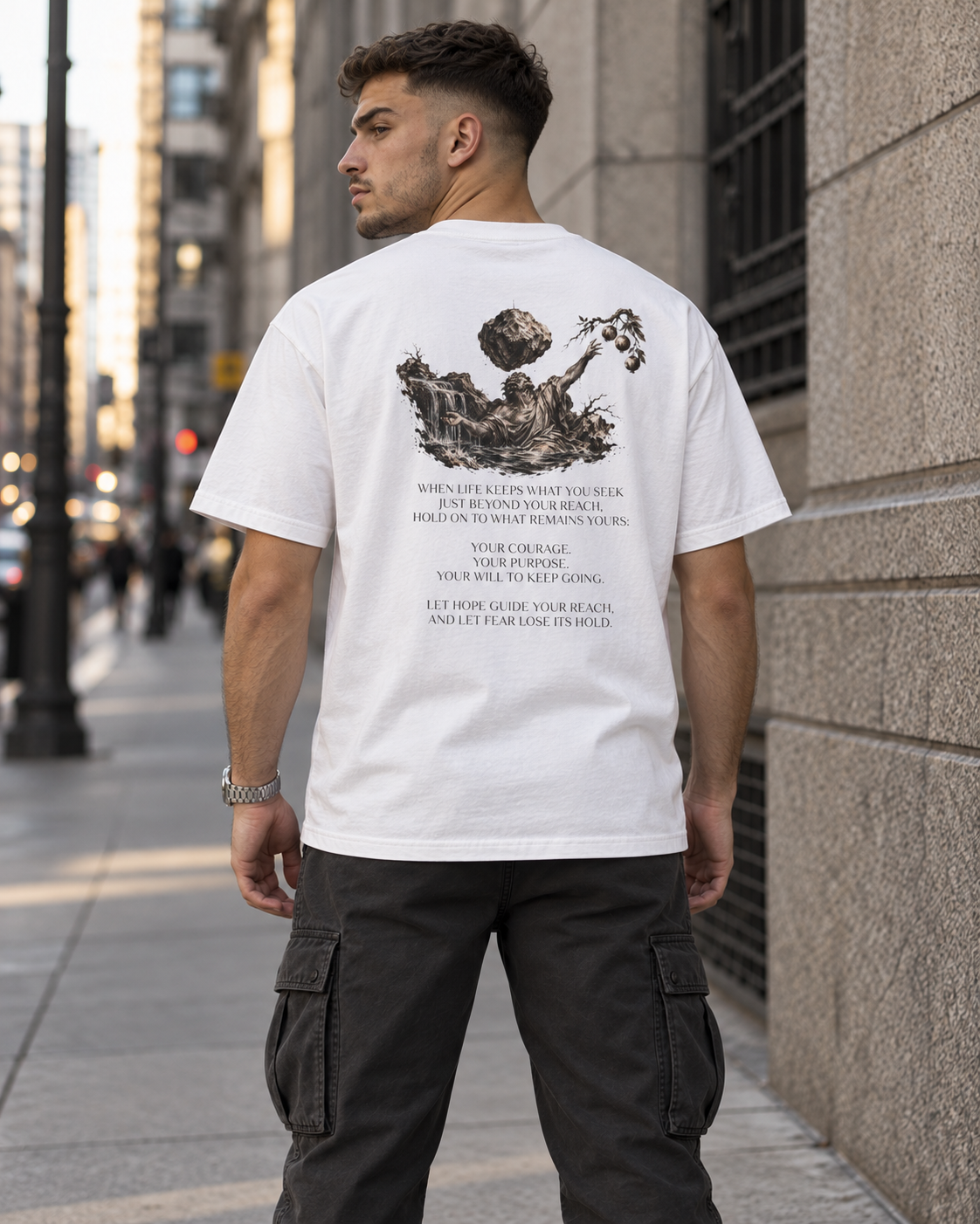 So close to Everything, Condemned to Nothing. | Art Graphic T-Shirt