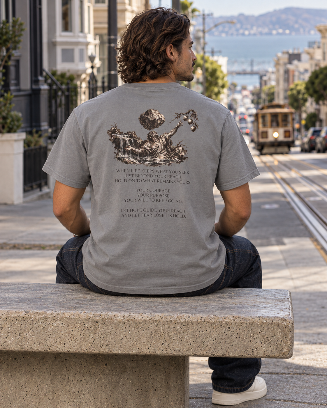 So close to Everything, Condemned to Nothing. | Art Graphic T-Shirt