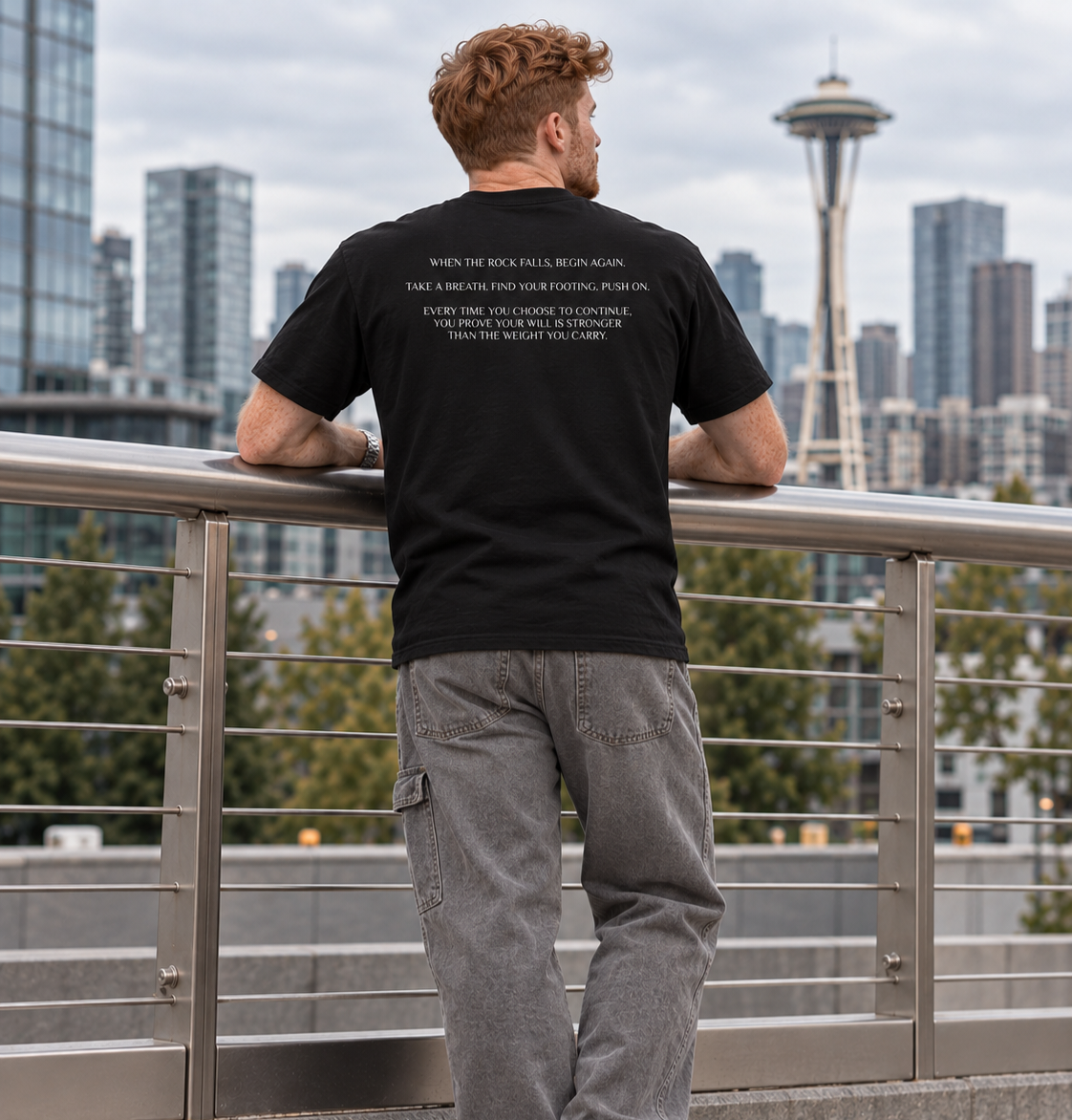 Eternal Strength Unbroken Will Inspirational T-Shirt