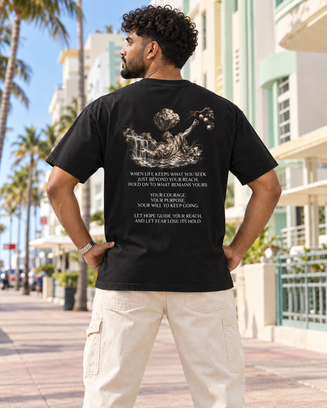 So close to Everything, Condemned to Nothing. | Art Graphic T-Shirt
