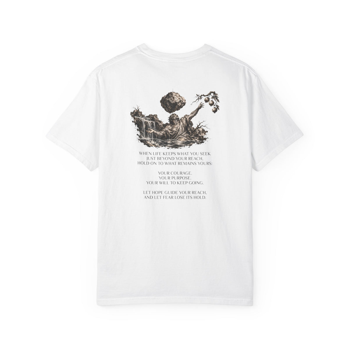 So close to Everything, Condemned to Nothing. | Art Graphic T-Shirt