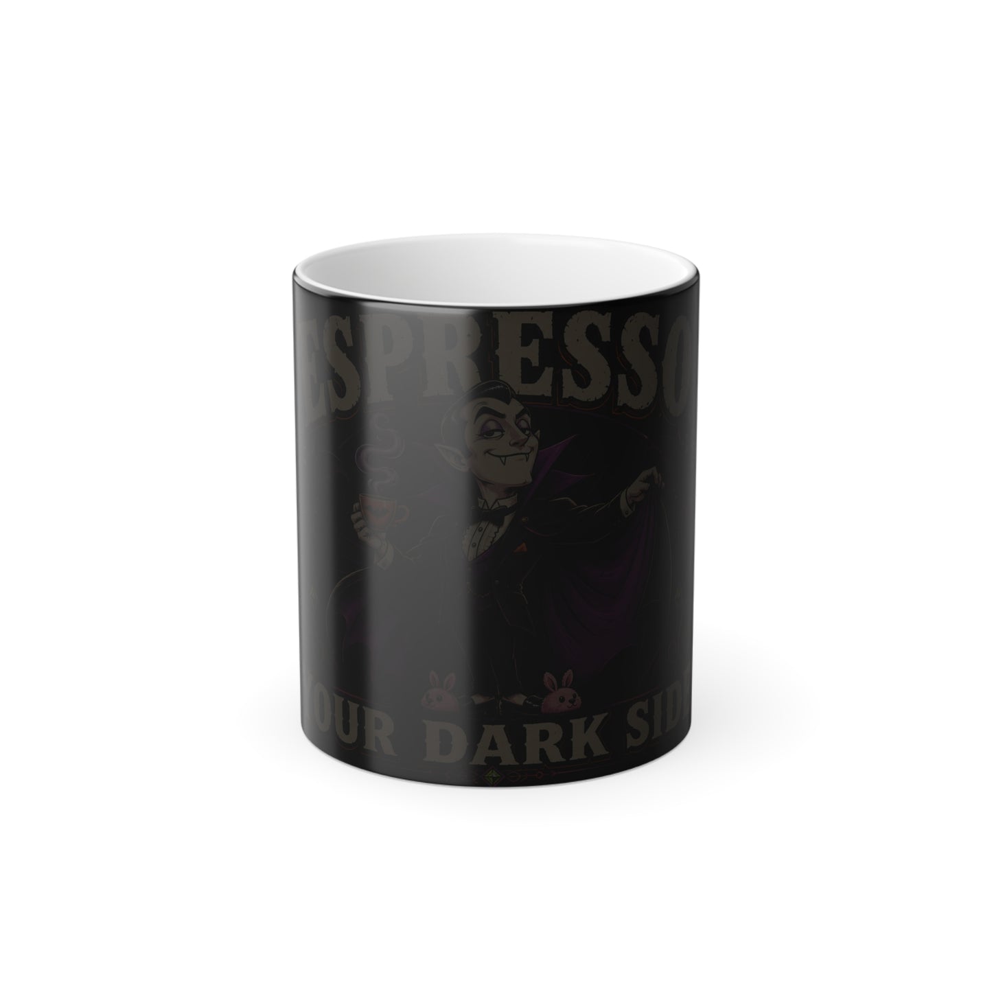 Espresso Your Dark Side Color-Changing Mug — 11oz Vampire Coffee Cup