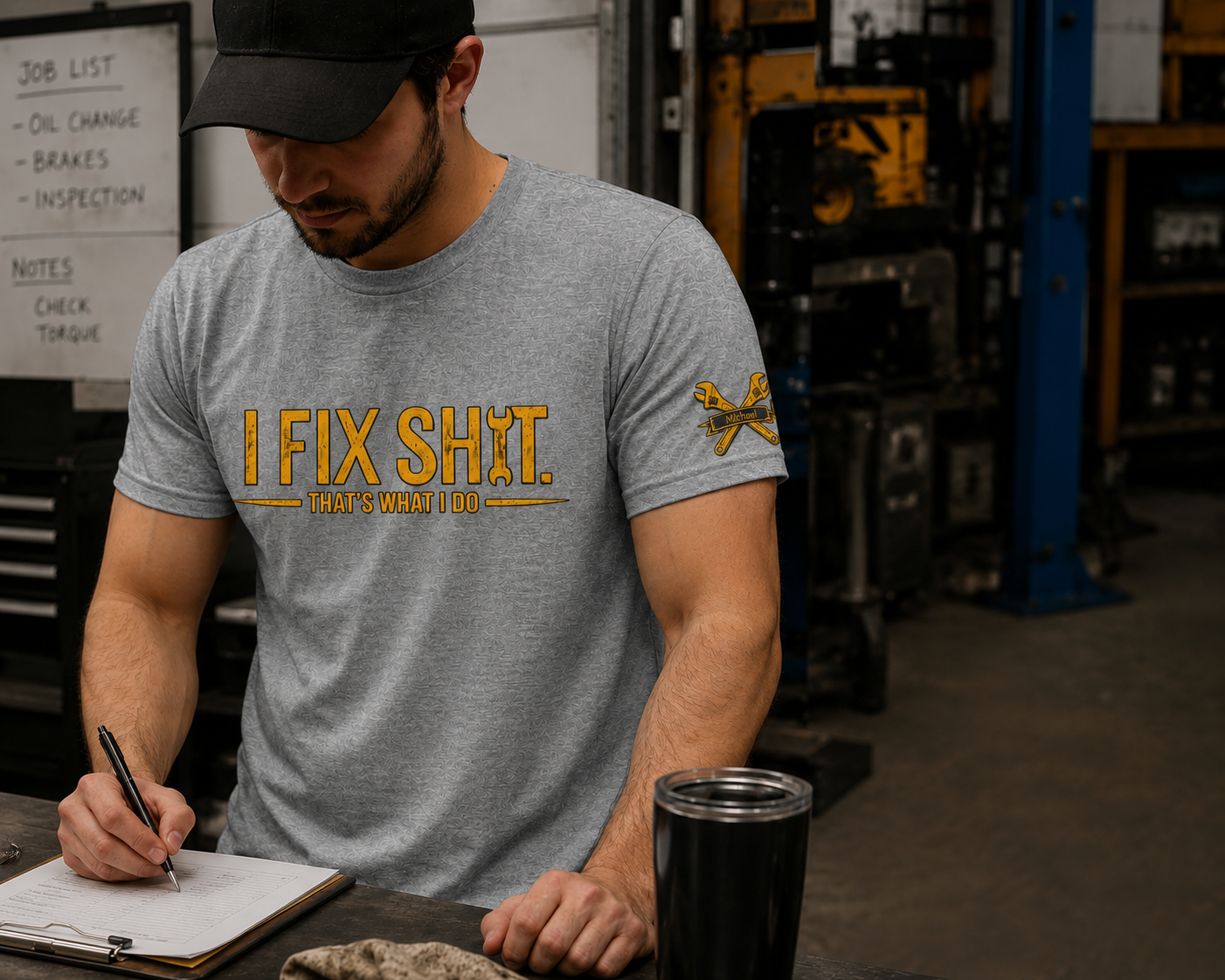 Custom - I Fix Sh!T That's What I Do - Funny Gifts Unisex T-Shirt