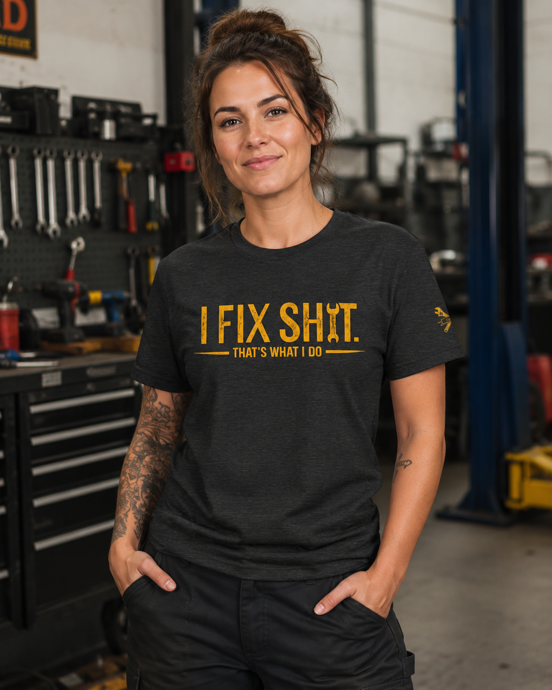 Custom - I Fix Sh!T That's What I Do - Funny Gifts Unisex T-Shirt