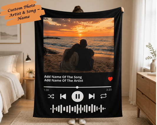 Custom - Photo Plush Blanket