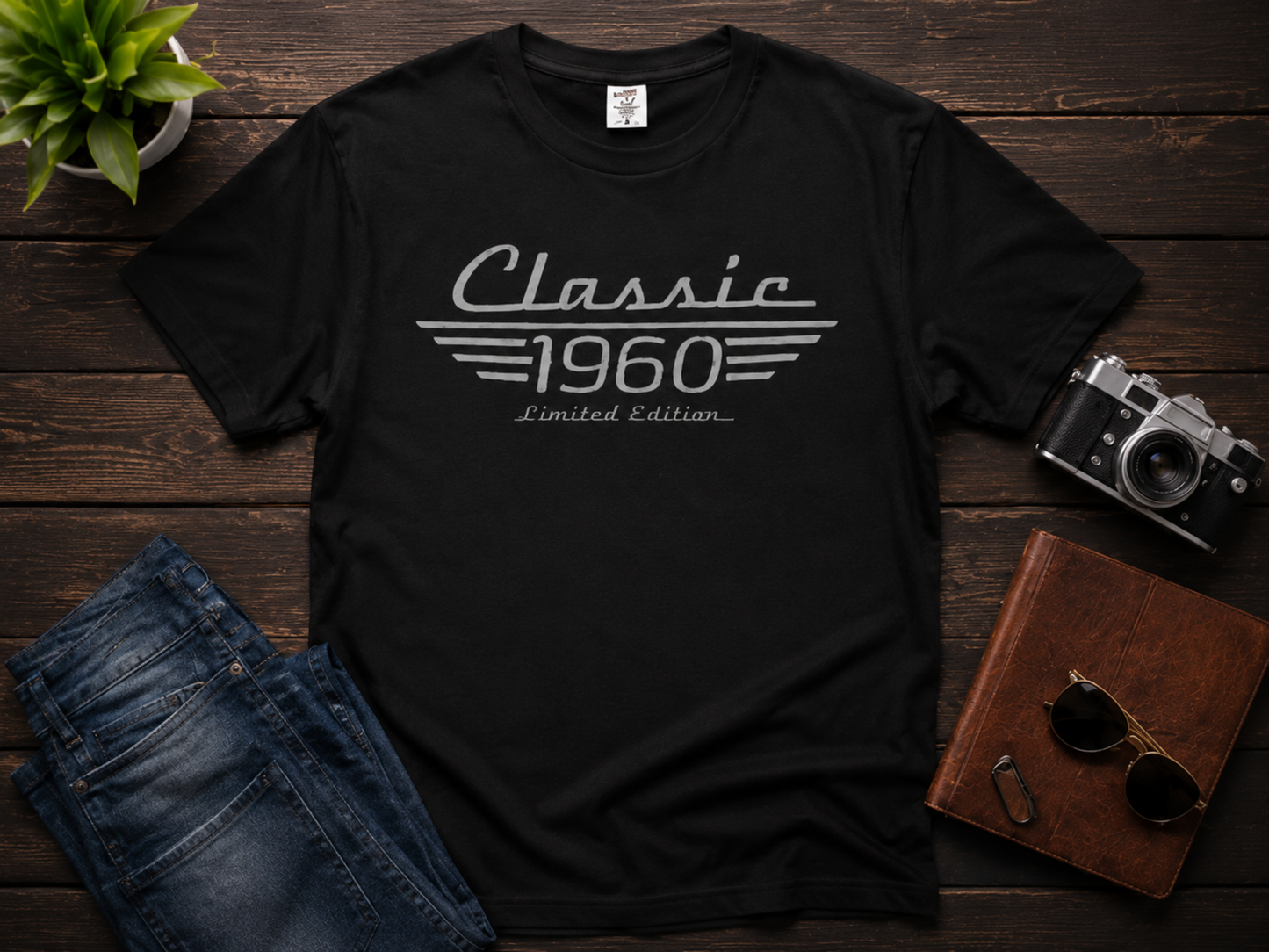 Custom (Year) - Classic Limited Edition Retro T-Shirt