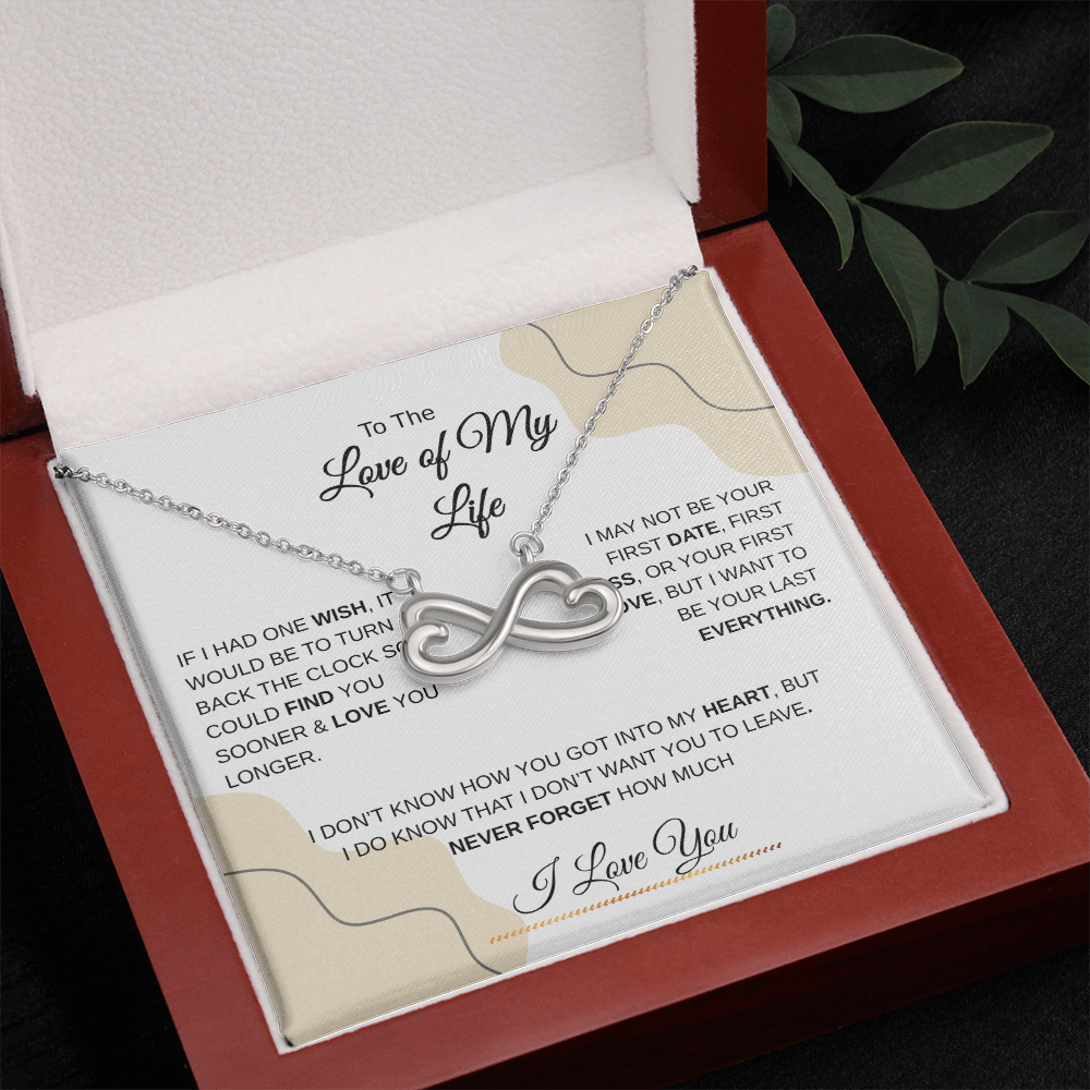 To The Love of My Life | Endless Love Necklace