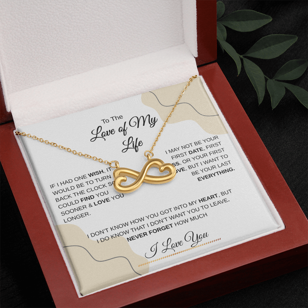To The Love of My Life | Endless Love Necklace