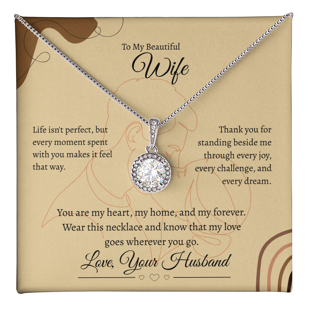To My Beautiful Wife | Eternal Hope Necklace