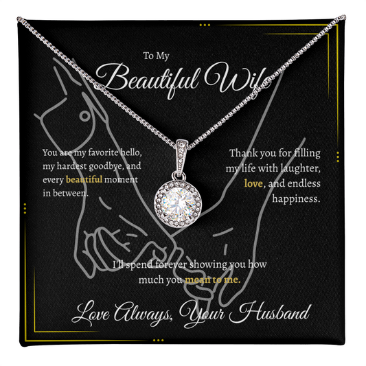 To My Beautiful Wife | Eternal Hope Necklace
