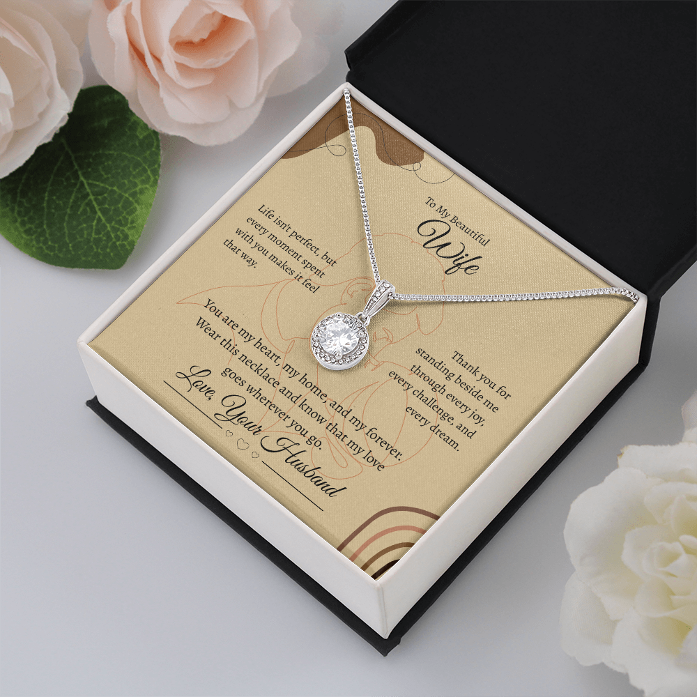 To My Beautiful Wife | Eternal Hope Necklace