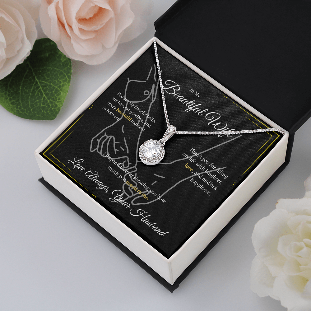 To My Beautiful Wife | Eternal Hope Necklace