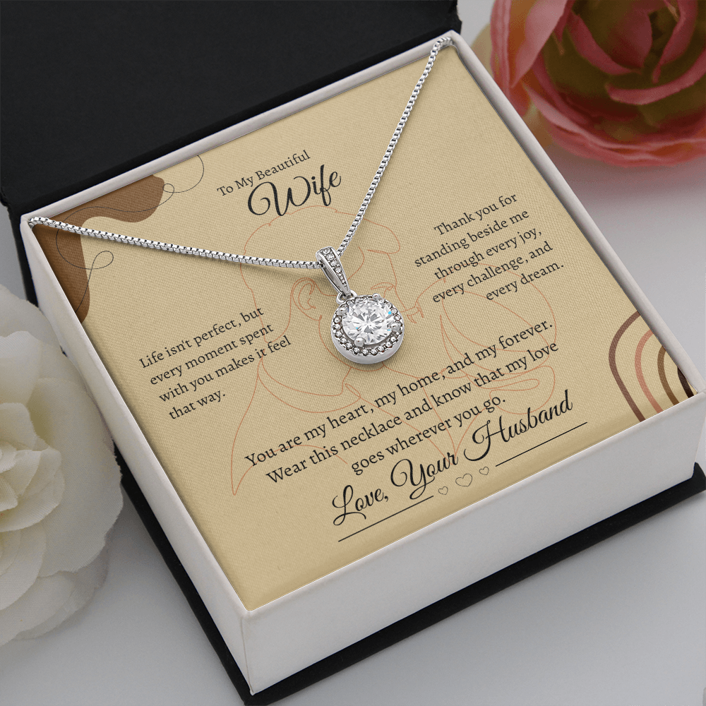 To My Beautiful Wife | Eternal Hope Necklace