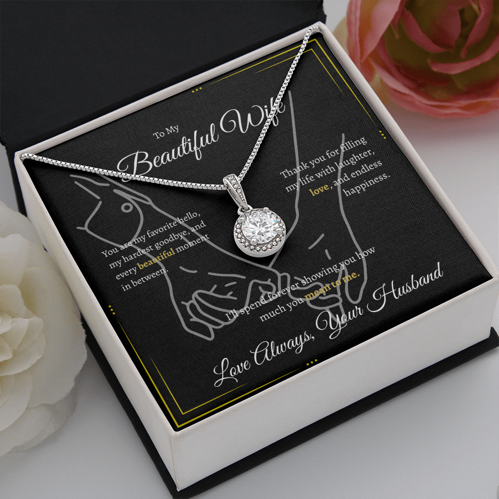 To My Beautiful Wife | Eternal Hope Necklace