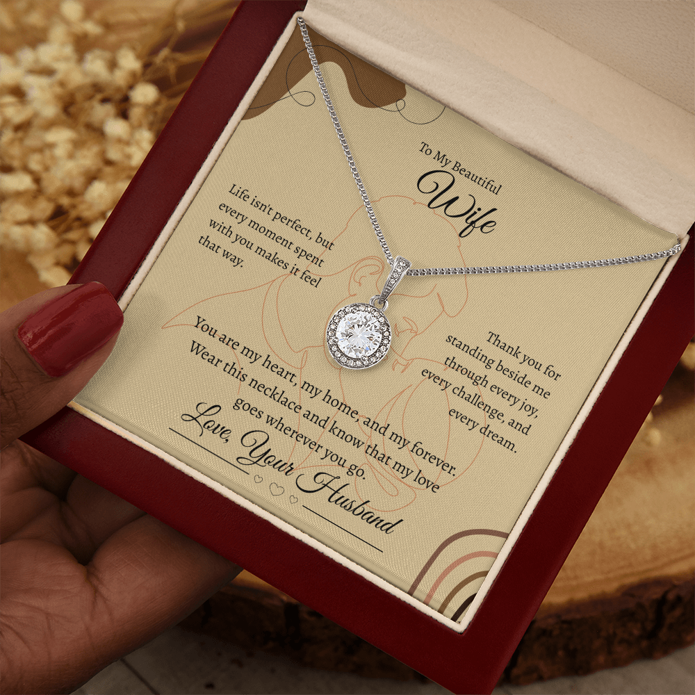 To My Beautiful Wife | Eternal Hope Necklace
