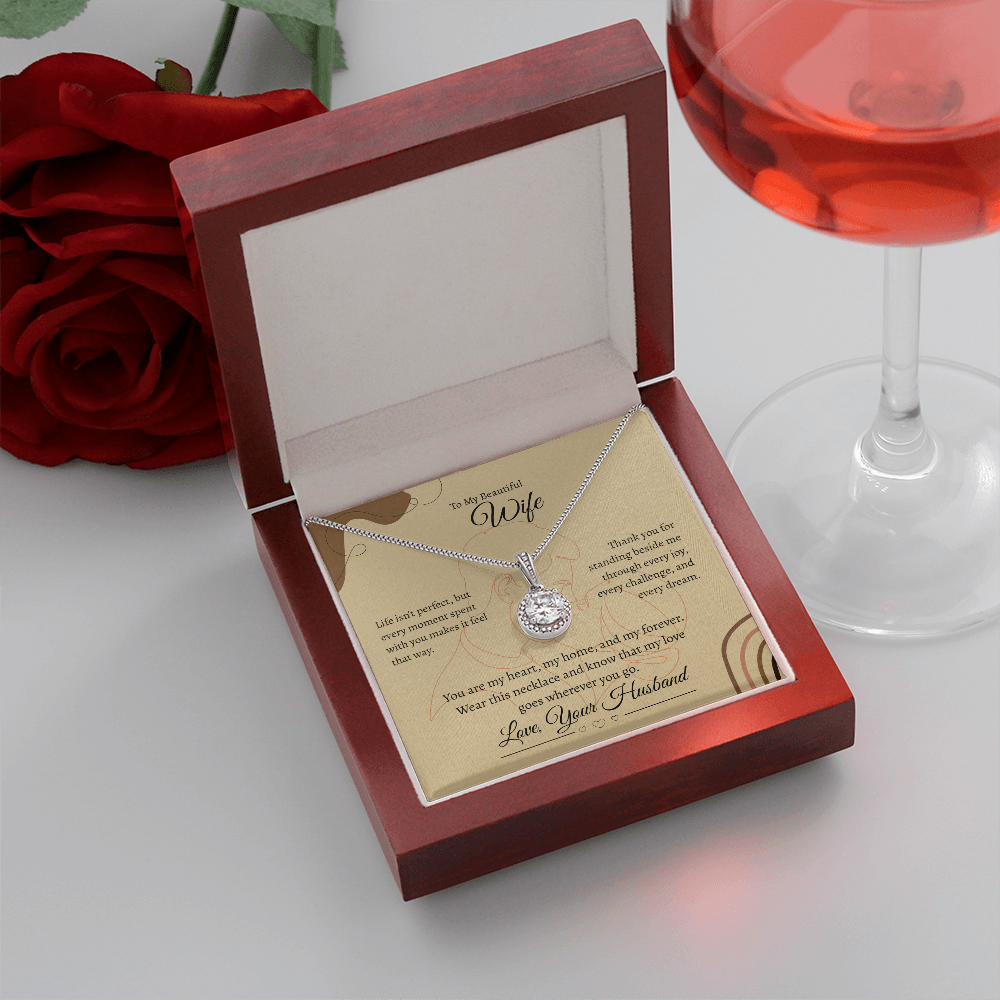 To My Beautiful Wife | Eternal Hope Necklace