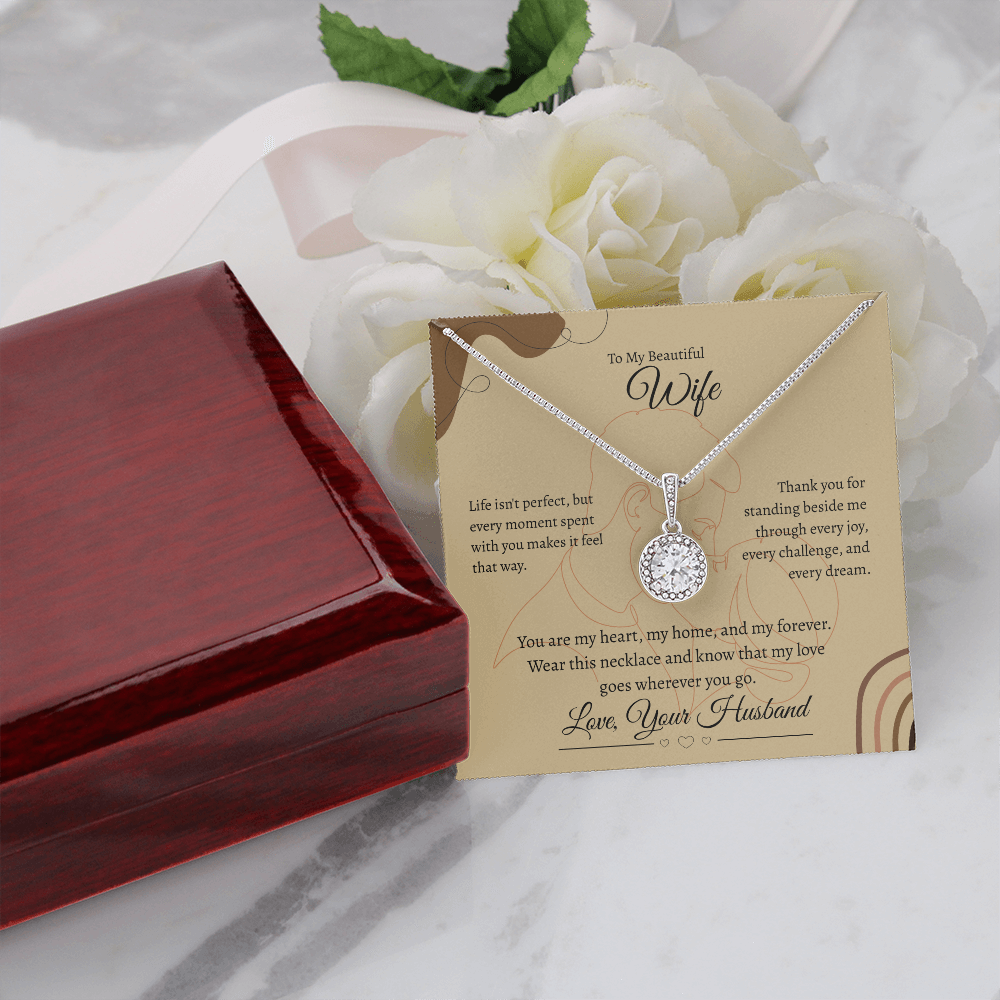 To My Beautiful Wife | Eternal Hope Necklace