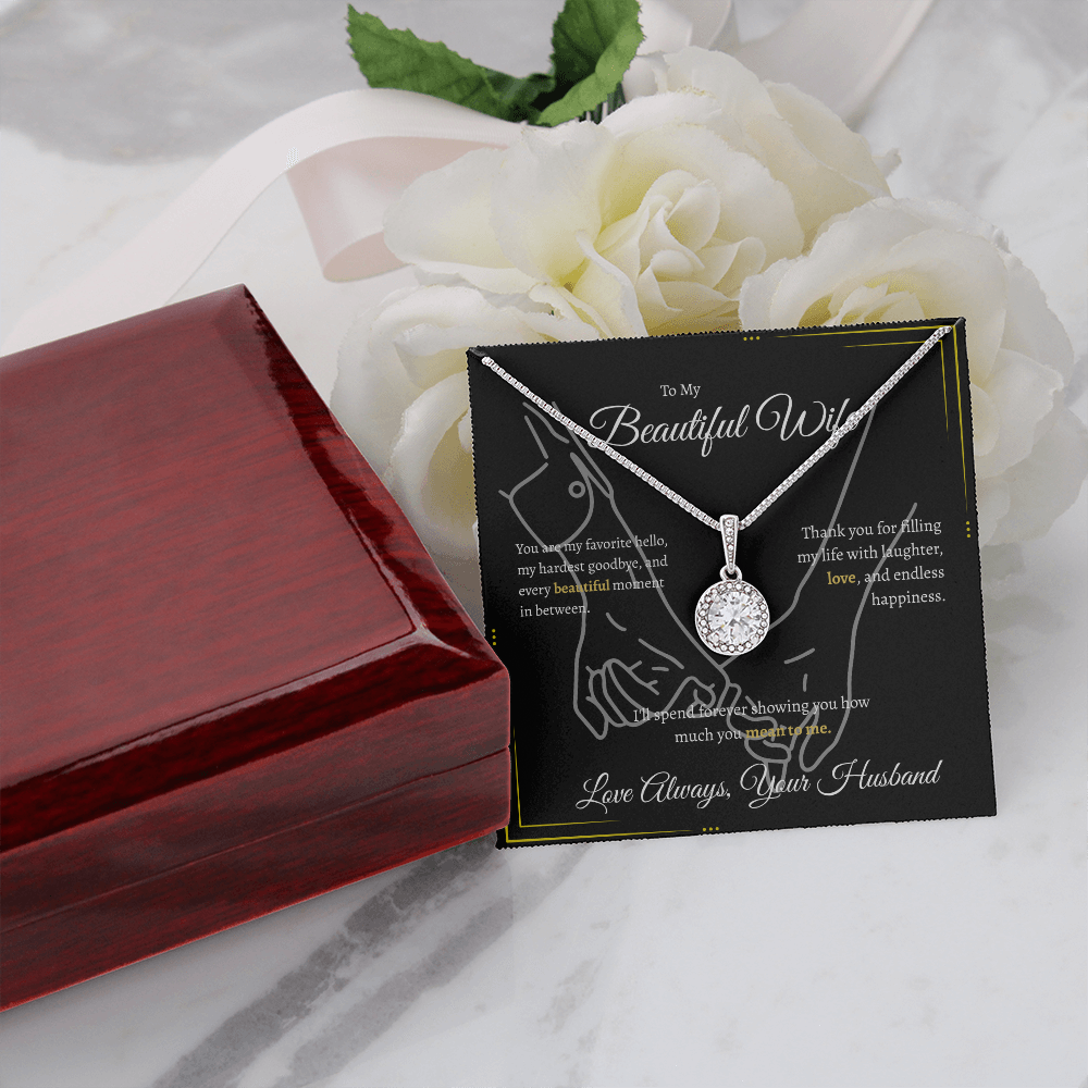 To My Beautiful Wife | Eternal Hope Necklace