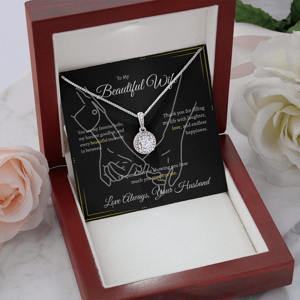 To My Beautiful Wife | Eternal Hope Necklace