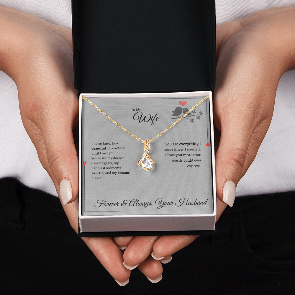 To My Wife | Alluring Beauty Necklace