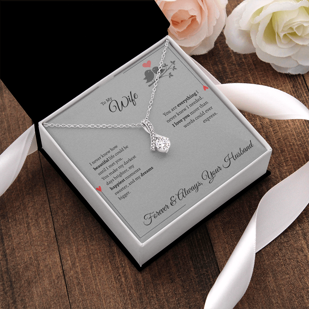 To My Wife | Alluring Beauty Necklace