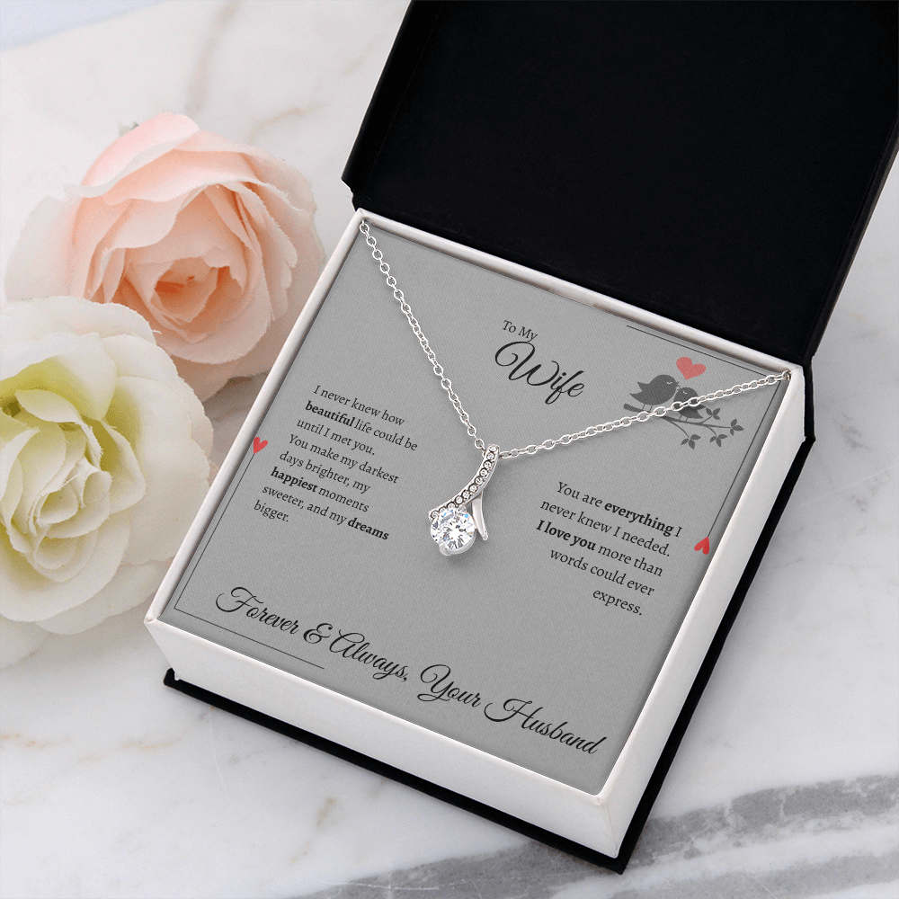 To My Wife | Alluring Beauty Necklace