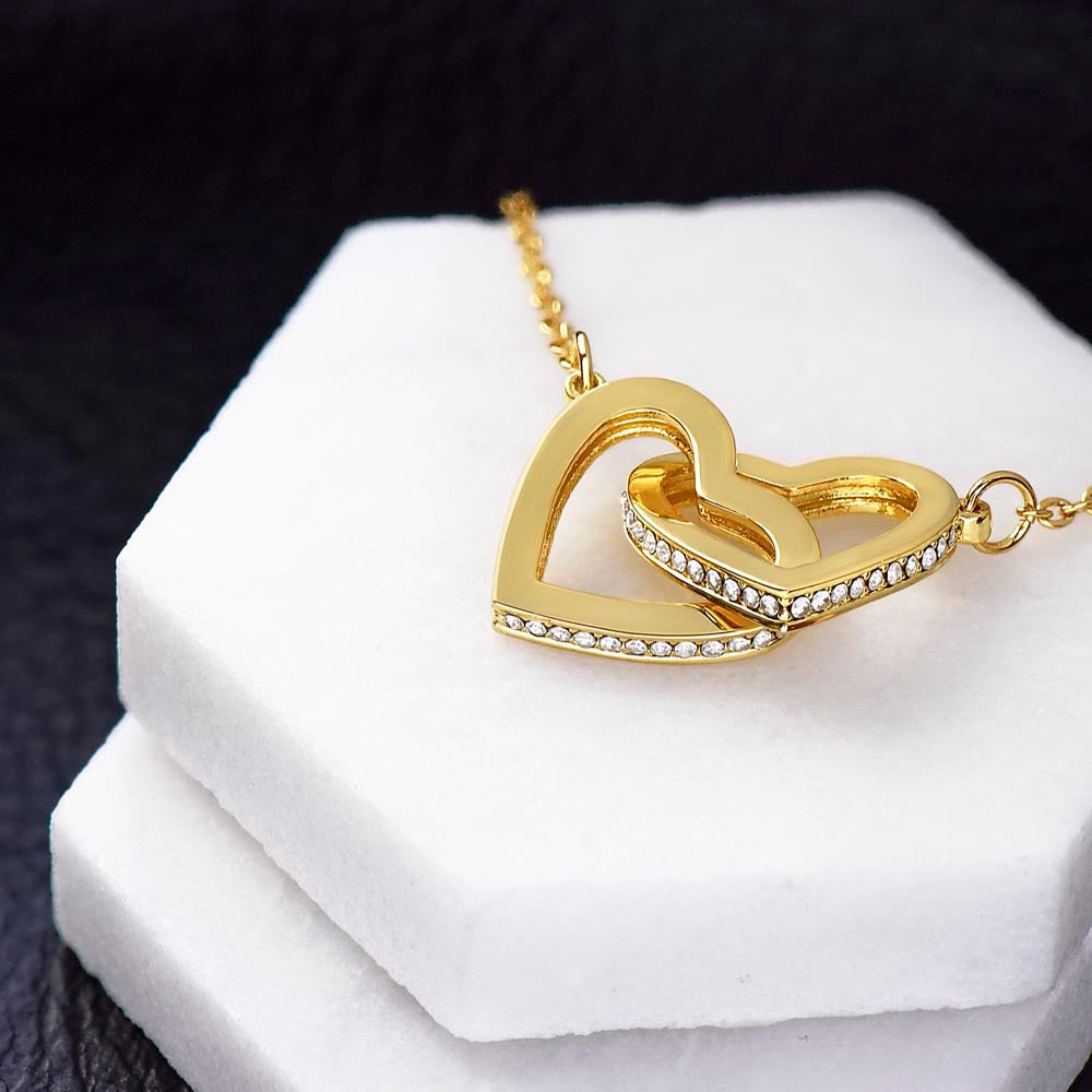 To My Soulmate | Interlocking Hearts Necklace