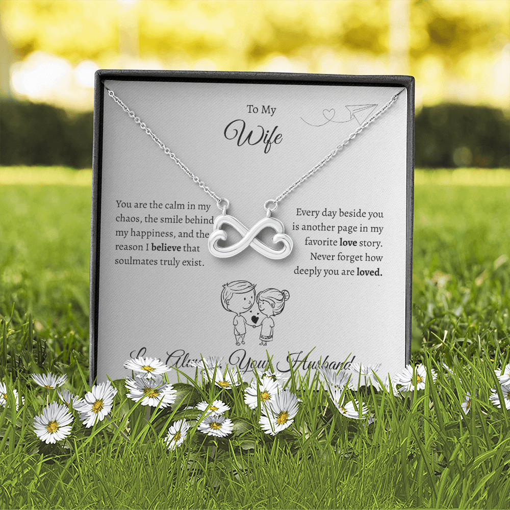 To My Wife | Endless Love Necklace