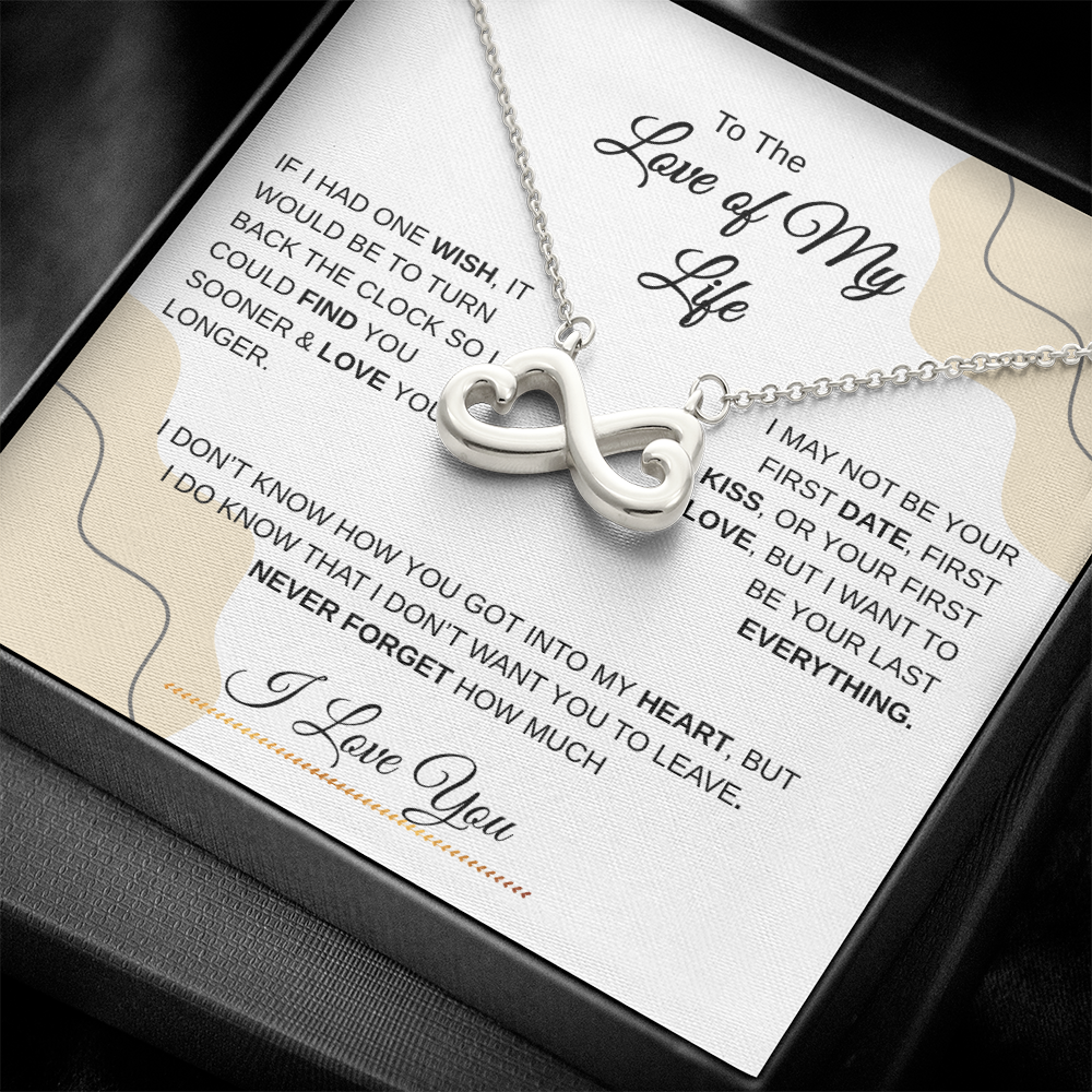 To The Love of My Life | Endless Love Necklace