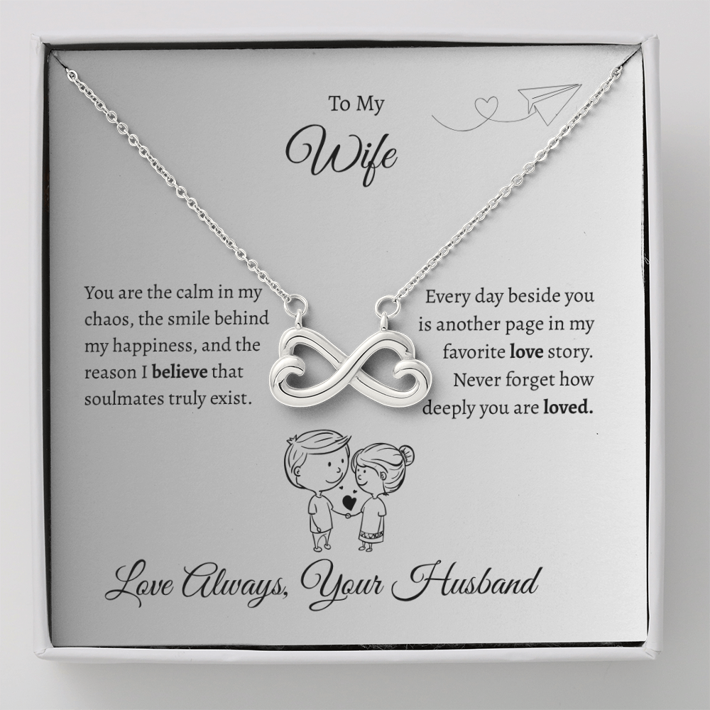 To My Wife | Endless Love Necklace