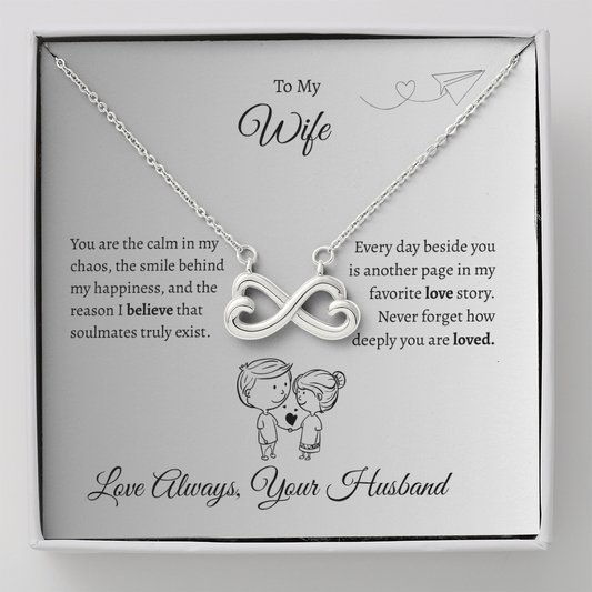 To My Wife | Endless Love Necklace