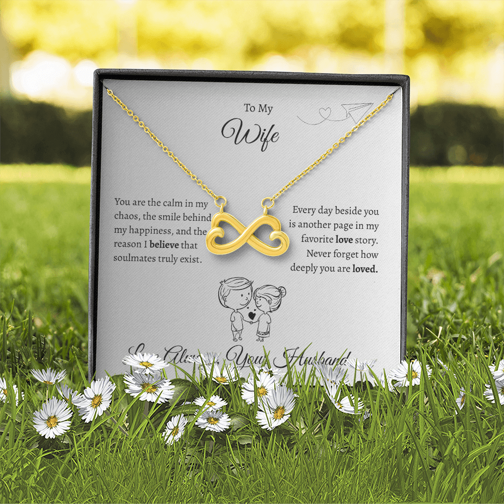 To My Wife | Endless Love Necklace