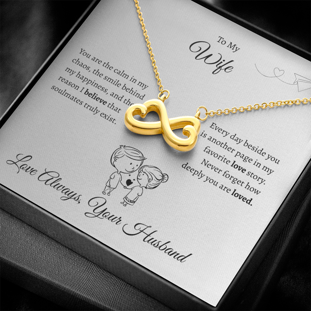 To My Wife | Endless Love Necklace