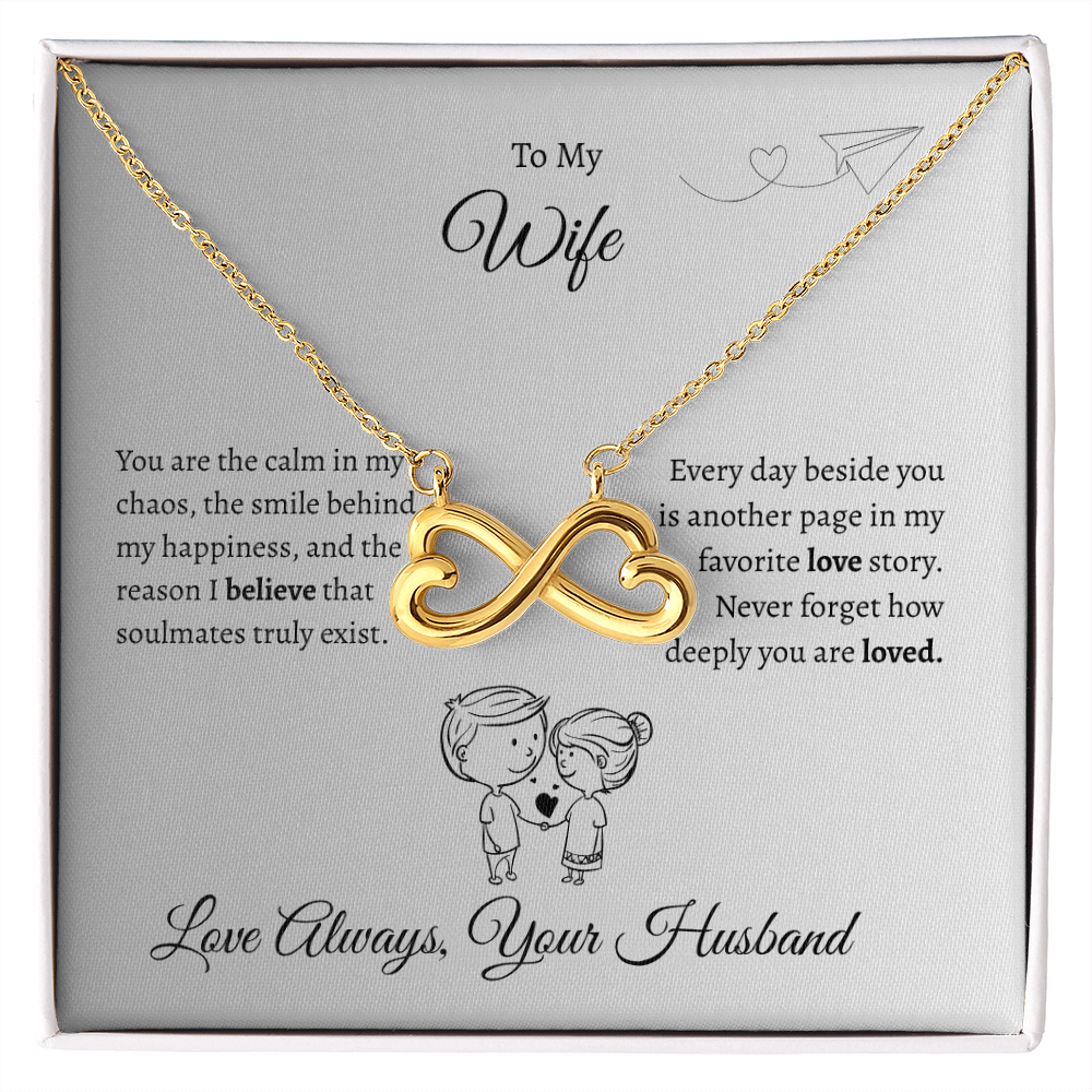 To My Wife | Endless Love Necklace