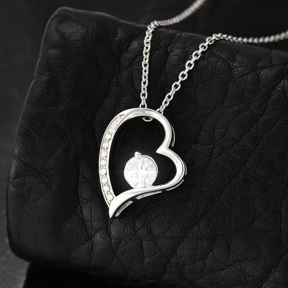 To My Beautiful Wife | Forever Love Necklace