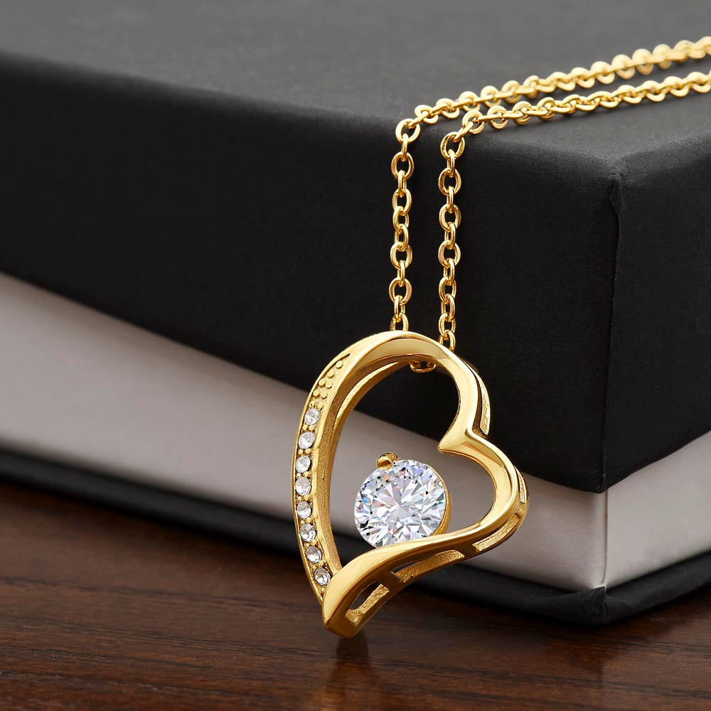 To My Beautiful Wife | Forever Love Necklace